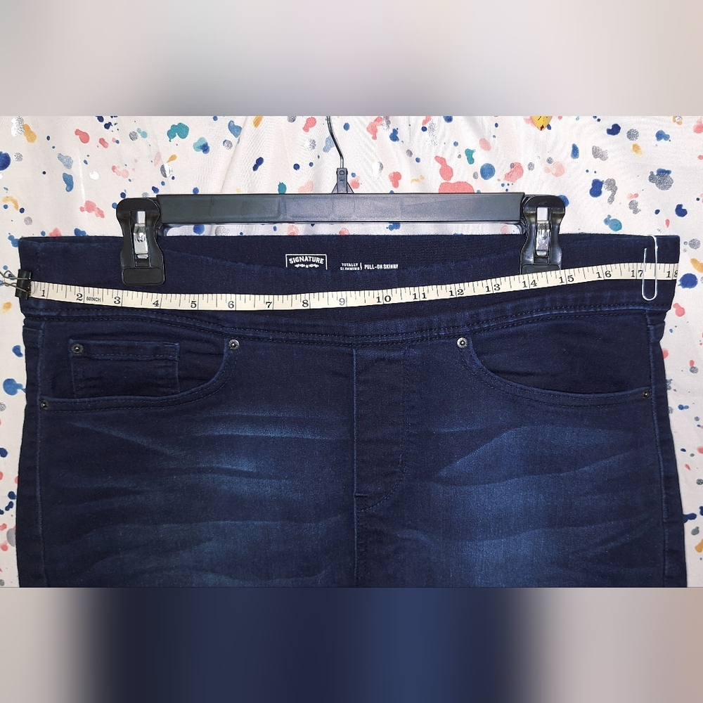 Buy 1 Get 1 50% Off--Levi Strauss Women's Dark Indigo Skinny Jeans Size 16 - Picture 2 of 15